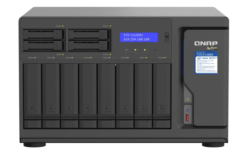 12-Bay Turbonas (8 X 3.5In Hdd   4 X 2.5In Ssd) Sata 6G Intel Xeon W-1250 6 Cores 12 Threads 3.3 Ghz (Boost Up To 4.7 Ghz) 16Gb Ddr4 Ecc Ram (Max. 128Gb) 4 X 2.5Gbe 2 X 10Gbase-T 10Gbe 2 X M.2 22110/2280 Nvme Pcie Gen3 X4 Ssd Slots For Ssd