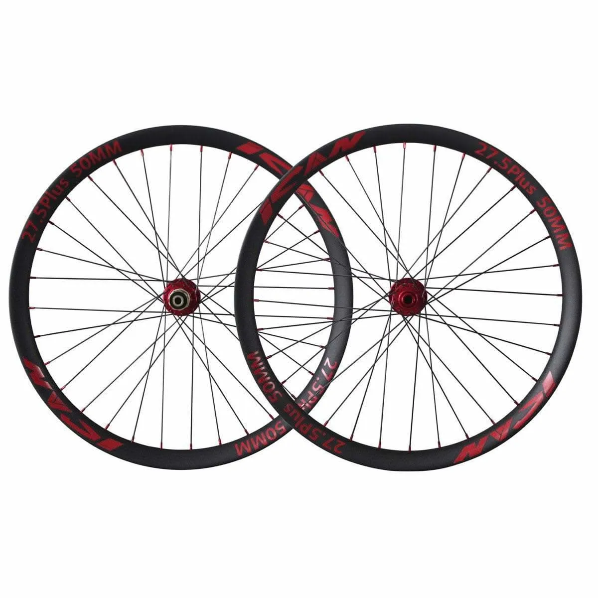 27.5 Plus 50mm Wide Rim Carbon Boost Wheelset