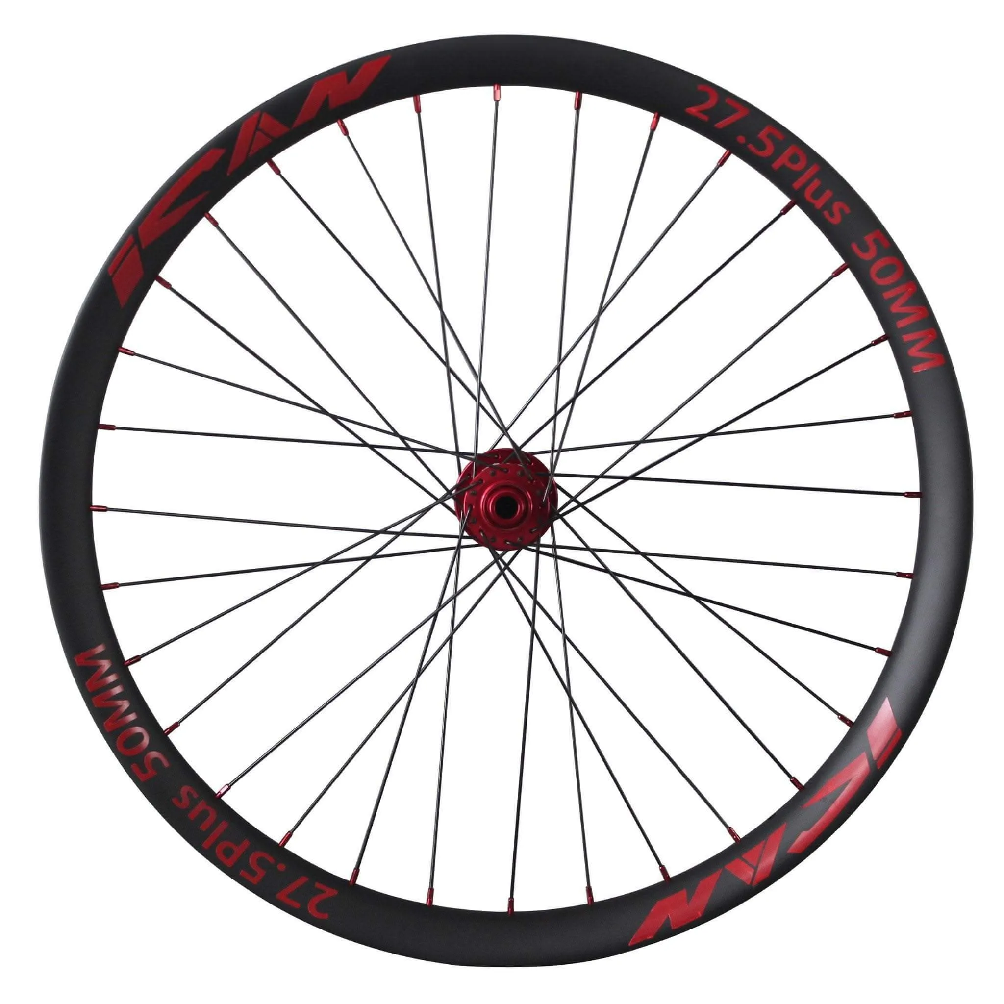 27.5 Plus 50mm Wide Rim Carbon Boost Wheelset