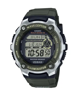 47.7mm Green Resin Men's Digital Watch WV200R-3A Casio