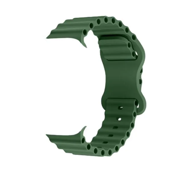 Alfalfa Grass Color Silicone Apple Watch Band 苜蓿草色矽膠 Apple 錶帶 KCWATCH1288