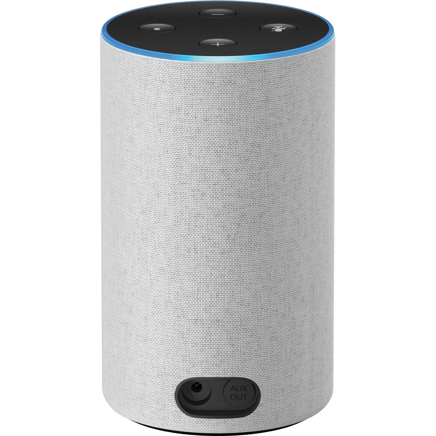 All New Amazon Echo 2nd Generation 2017 Sandstone with improved sound powered by Dolby