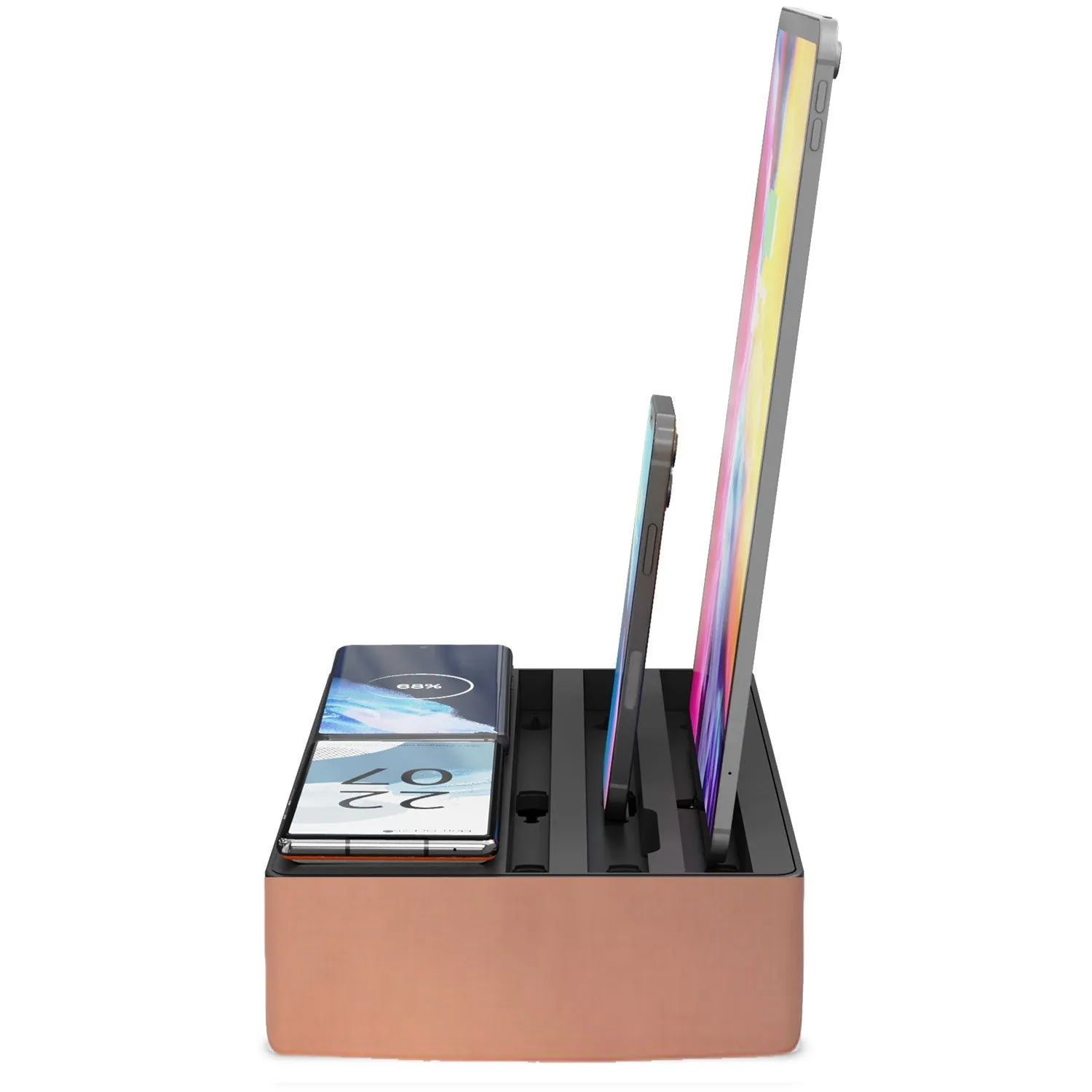 ALLDOCK Wireless FAMILY Aluminium Rose Gold & Black