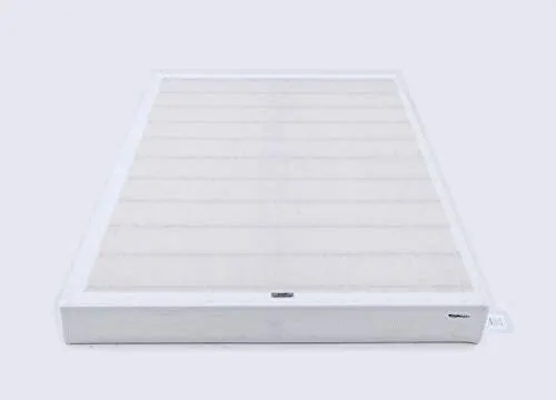 Amazon Basics Smart Box Spring Bed Base, 7-Inch Mattress Foundation - Full Size, Tool-Free Easy Assembly