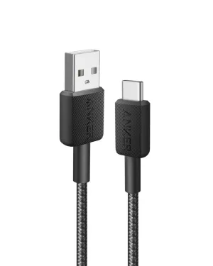 Anker 322 Usb Cable 0.9 M Usb A Usb C Black