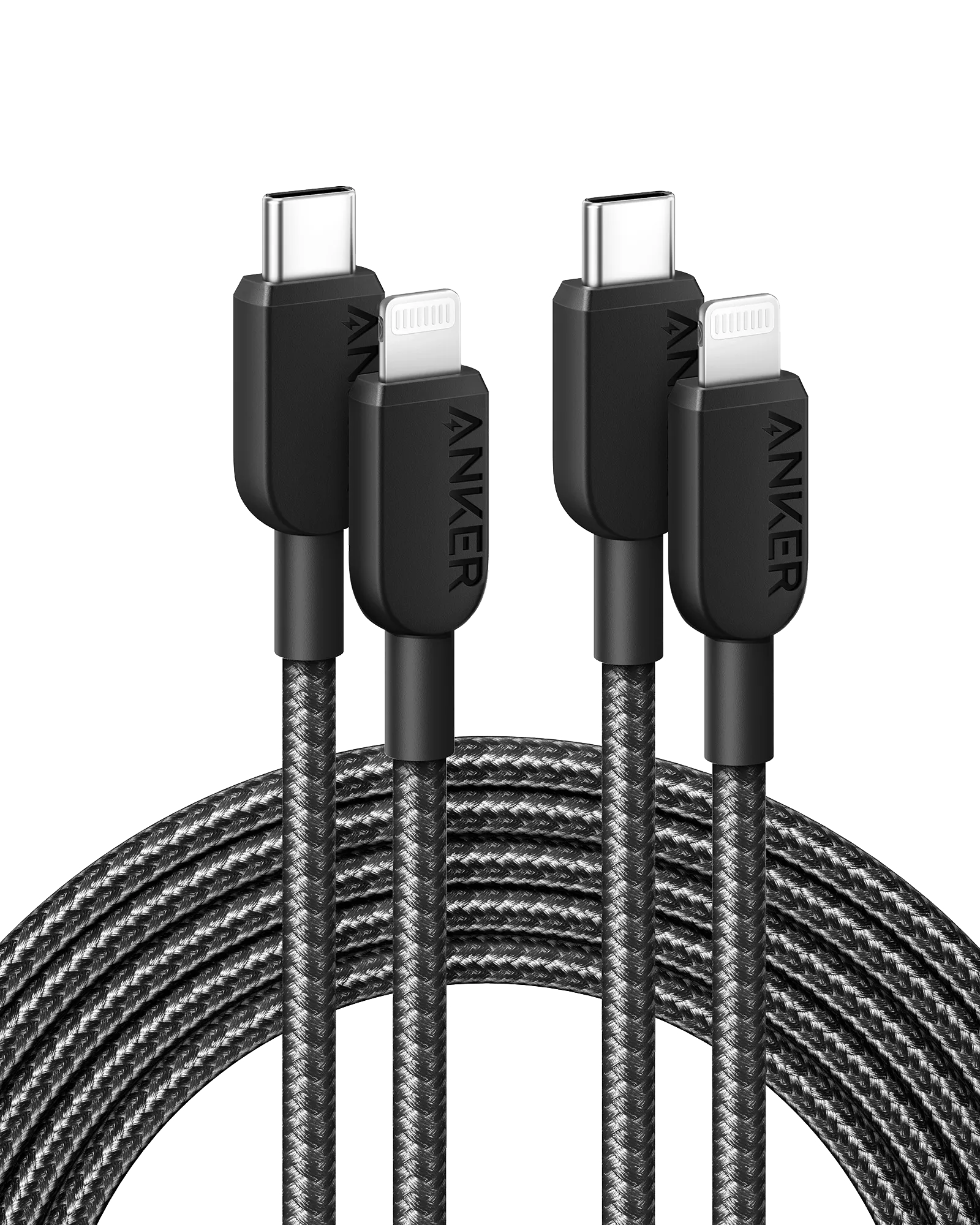 Anker <b>310</b> USB-C to Lightning Cable (10  ft, 2-Pack)