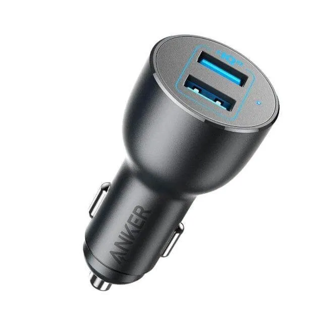 ANKER PowerDrive III 2-Port 36W Alloy Car Charger