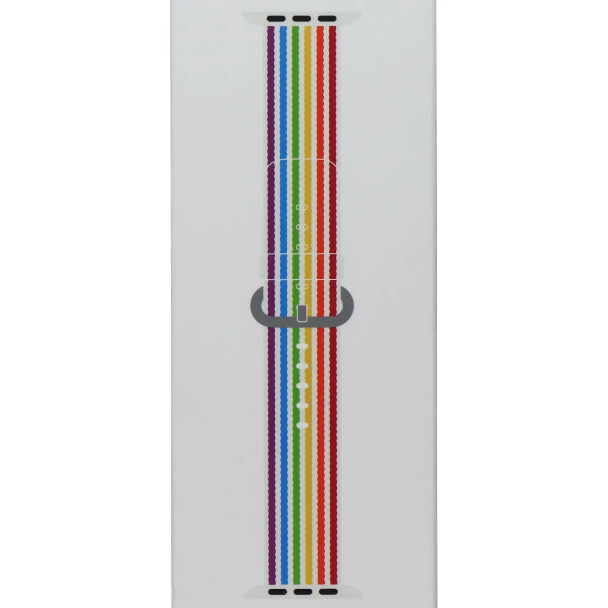 Apple 42mm Woven Nylon Band for Apple Watch 45/44/42mm - Pride Edition