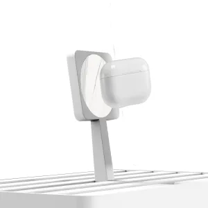 Apple MagSafe Compatible Magnetic Charger and Mount - White/White Marble