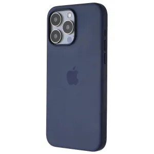 Apple Official Silicone Case for MagSafe for iPhone 15 Pro Max - Storm Blue