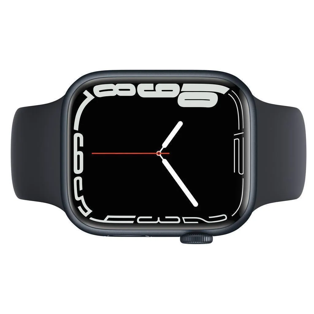 Apple Watch Series 7 (2021) GPS 45 mm - Aluminium Midnight - Sport band Black