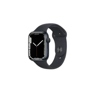 Apple Watch Series 7 (2021) GPS   Cellular 45 mm - Aluminium Midnight - Sport band Blue