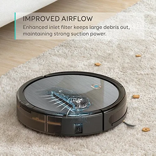 [BoostIQ] eufy RoboVac 11  (2nd Gen: Upgraded Bumper and Suction Inlet) High Suction, Self-Charging Robotic Vacuum Cleaner, Filter for Pet Fur, Cleans Hard Floors to Medium-Pile Carpets