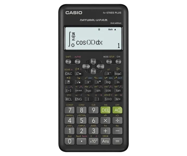 Casio Fx-570Esplus-2 Calculator Desktop Scientific Black