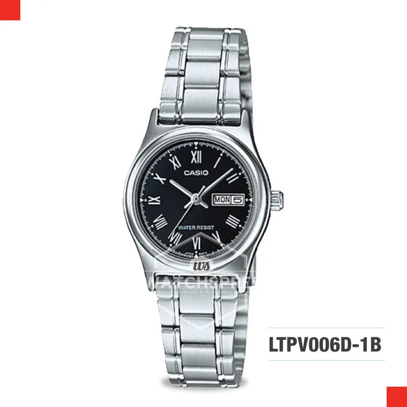 Casio Ladies Watch LTPV006D-1B