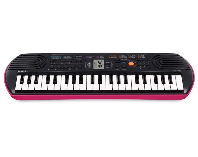 Casio Sa-78 Midi Keyboard 44 Keys Black