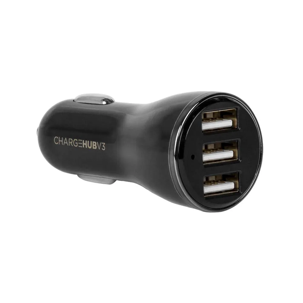 ChargeHub V3 – 3-Port USB Car Charger