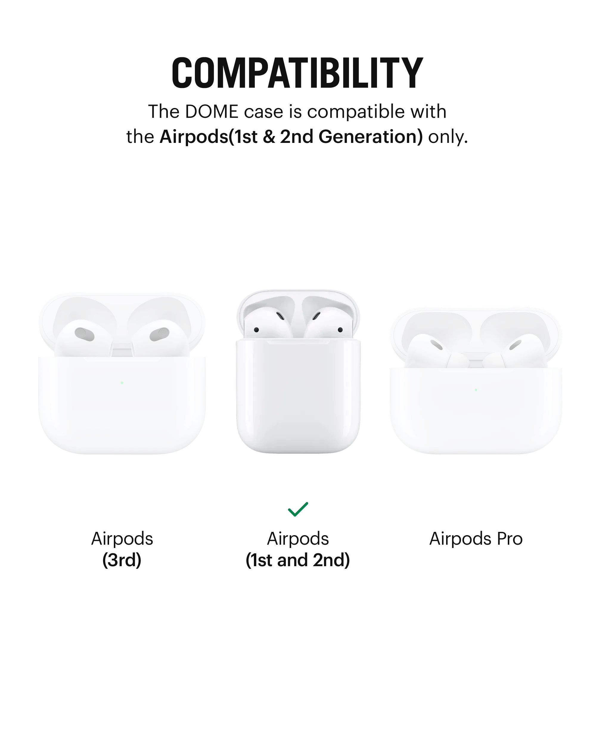 Dome AirPods 2 Case Cover