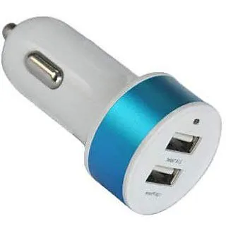 Dual output usb car charger 5v 2.1a 1a dual usb charger compatible with iphone5 6 nokia sony lg gps car charger