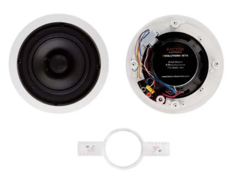 FACTOR FAC-E675-TLX: Pair of In-Ceiling Speakers (10w)