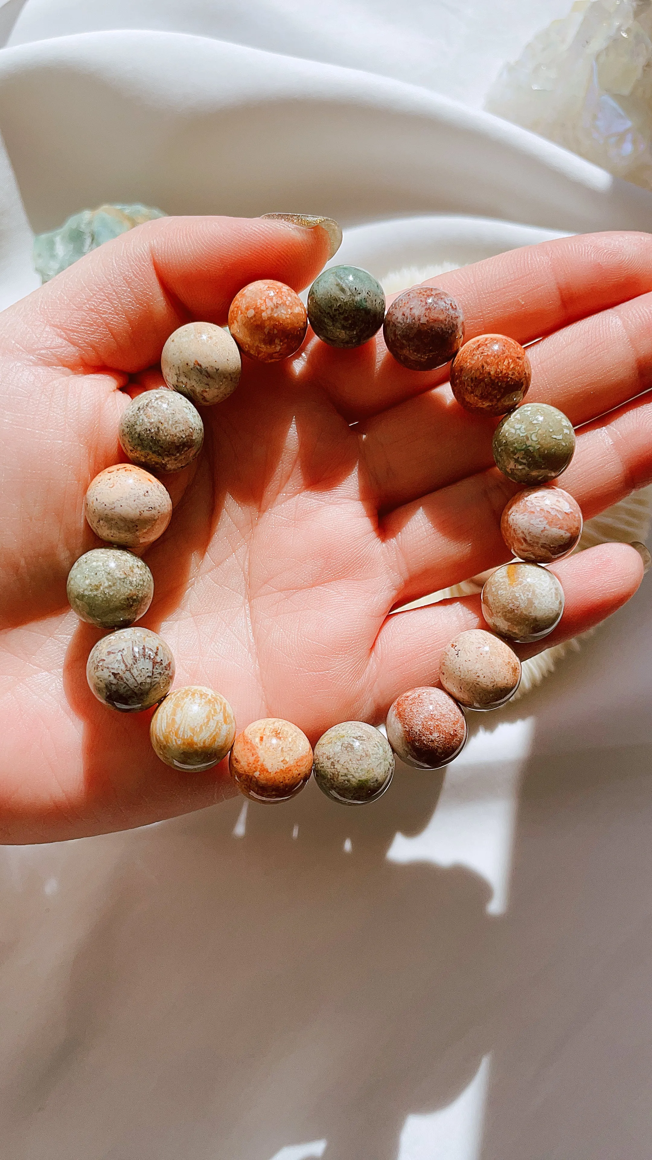 Fossil Ammonite Bracelet