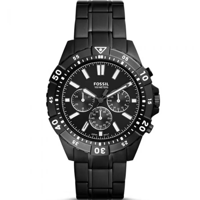 Fossil Garrett FS5773 Chronograph Black Mens Watch