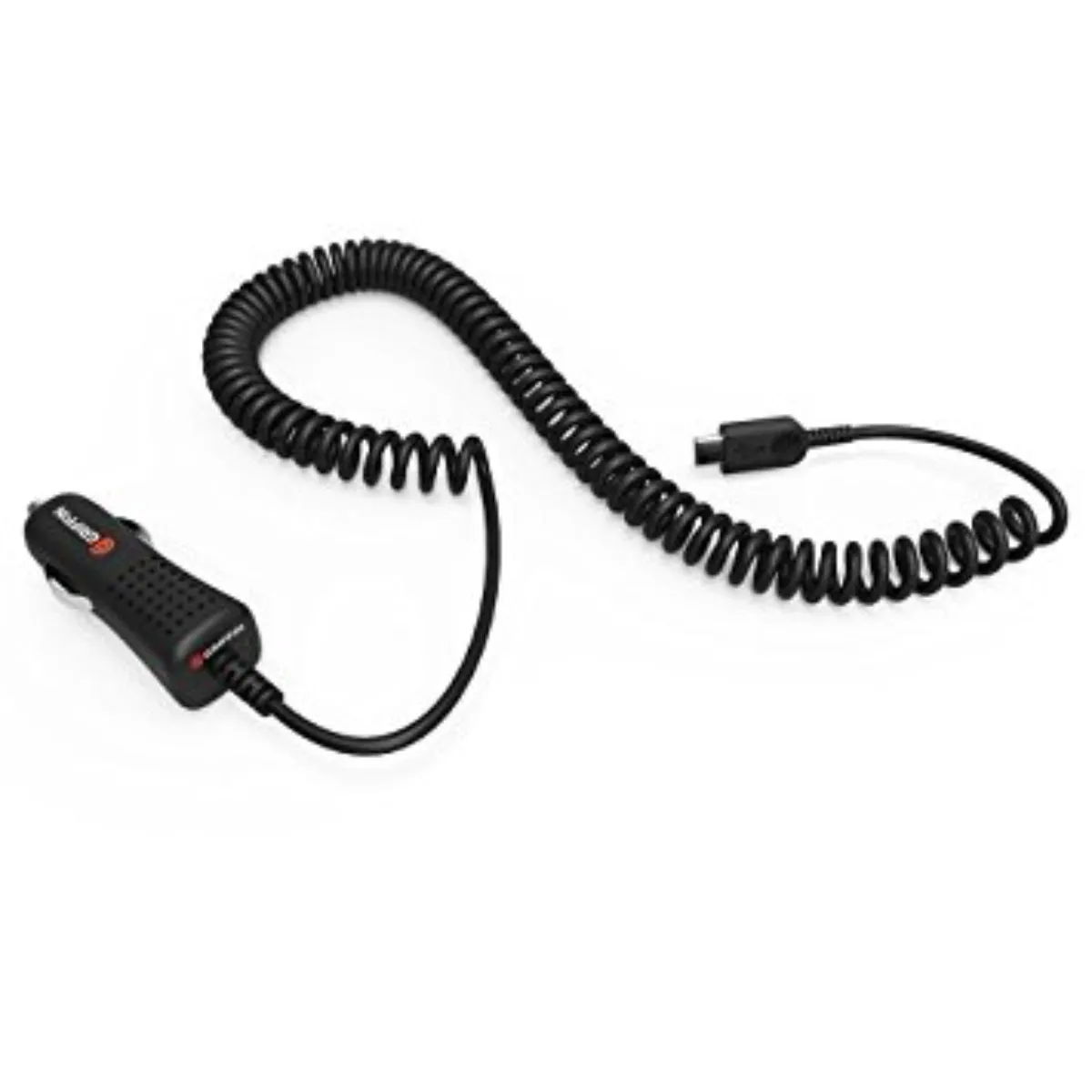 Griffin PowerJolt SE 3FT USB-C (Type C) 15W 3A Coiled Car Charger - Black