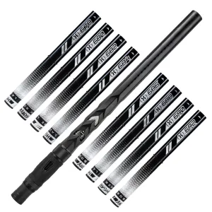 HK Army LAZR Fossil Elite Barrel Kit - 15 inch - Black Inserts - Cocker Threads - Dust Black