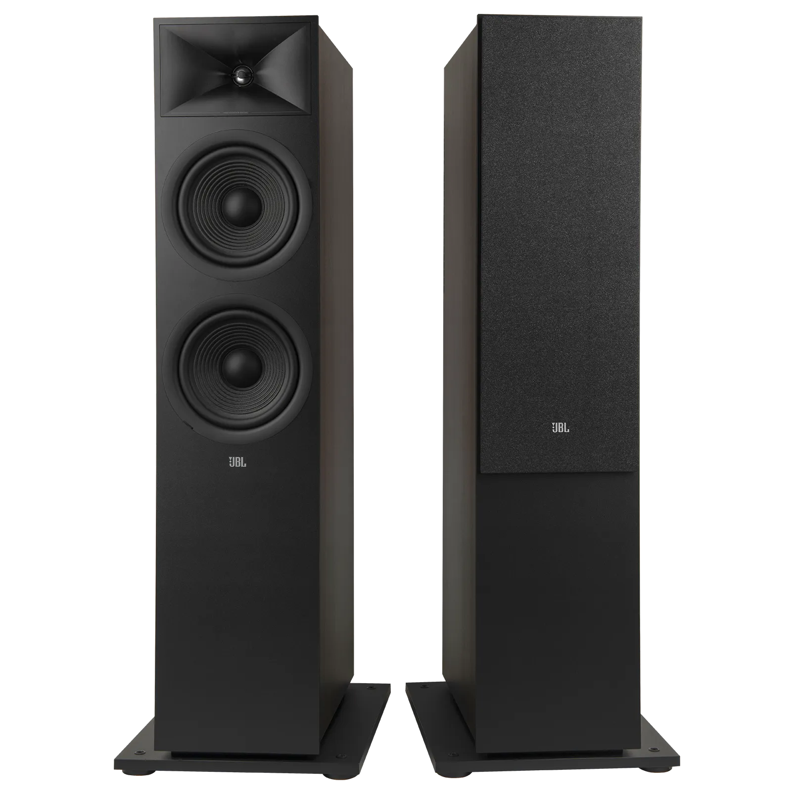 JBL 280F 2.5 Way Dual 8 Inch Floorstanding Speakers Pair Black