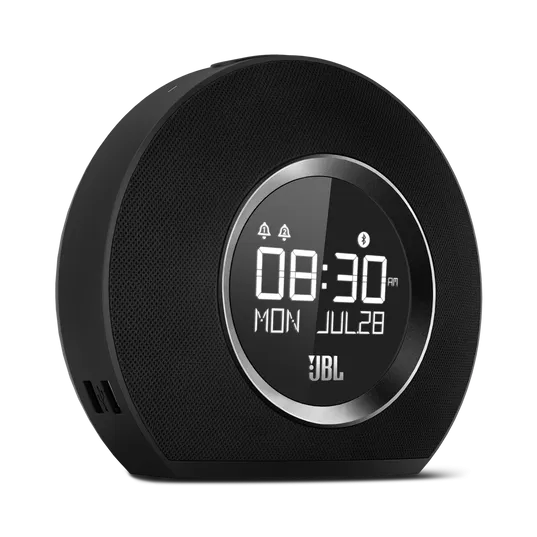 JBL Horizon Bluetooth clock radio with USB charging and ambient light