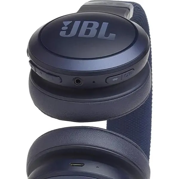 JBL Live 400BT Wireless Bluetooth On-Ear Headphones Blue