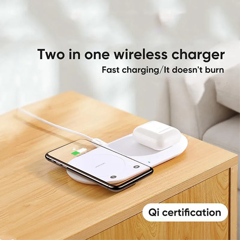 Joyroom JR-A26 2in1 15W Wireless Charger