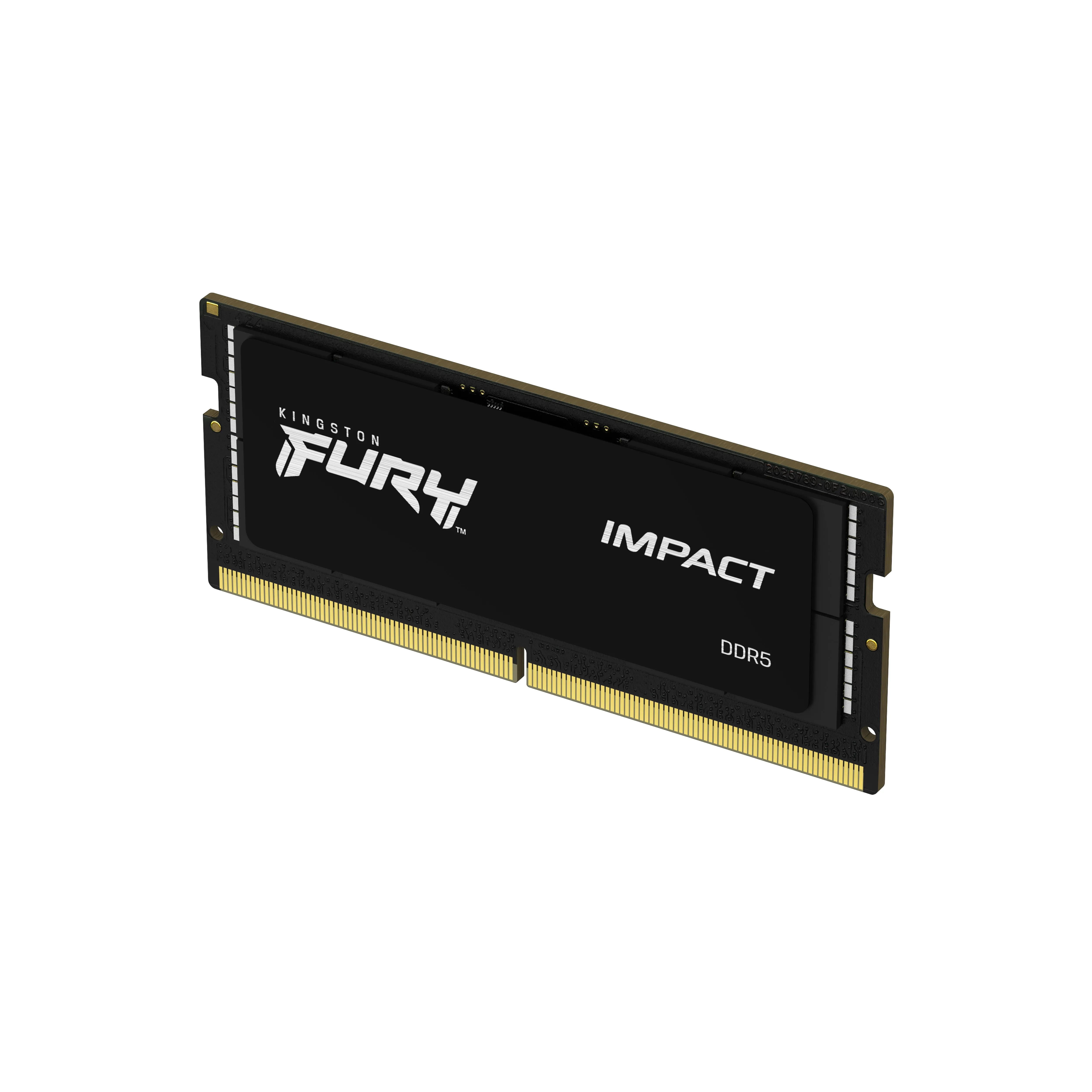 Kingston Ram Fury Impact Xmp - 16 Gb - Ddr5-6000 So-Dimm Cl38