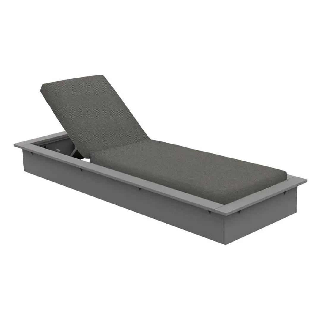 Ledge Lounger Echo Chaise Lounger - Luxury Patio Furniture