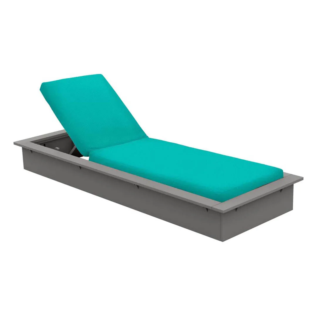 Ledge Lounger Echo Chaise Lounger - Luxury Patio Furniture