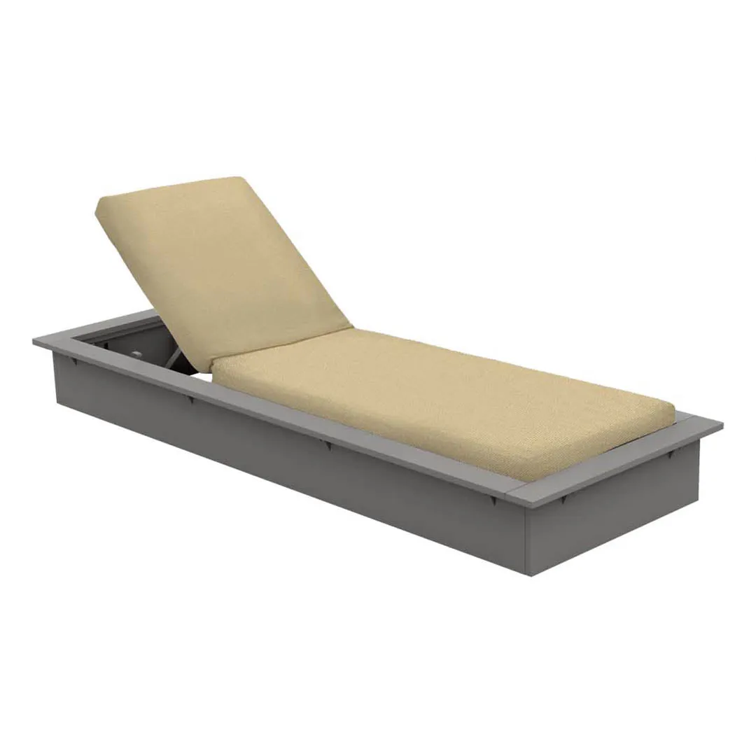 Ledge Lounger Echo Chaise Lounger - Luxury Patio Furniture