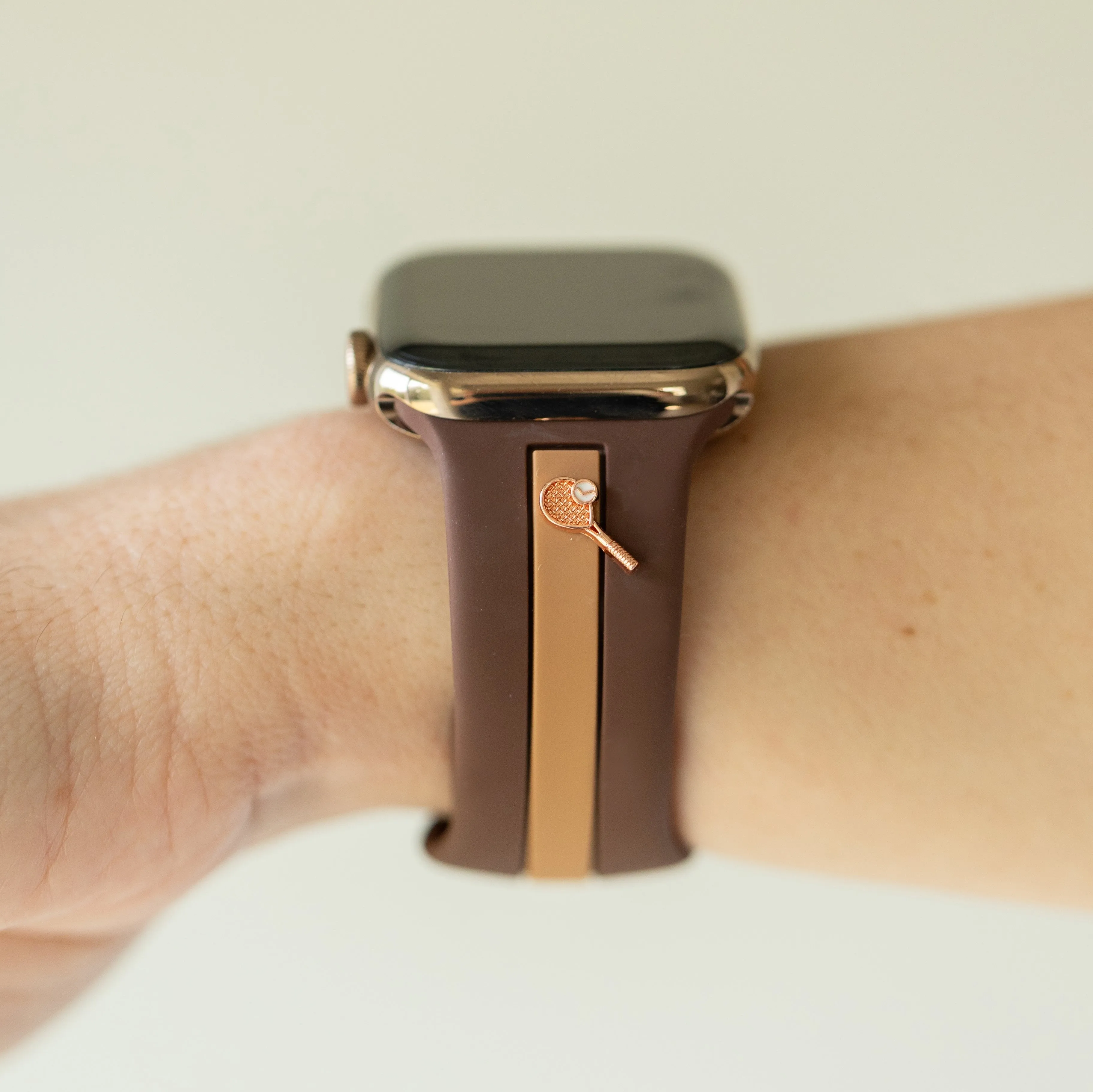 Let's Cause a Racket 🏓 Cocoa & Caramel Smart Watch Band