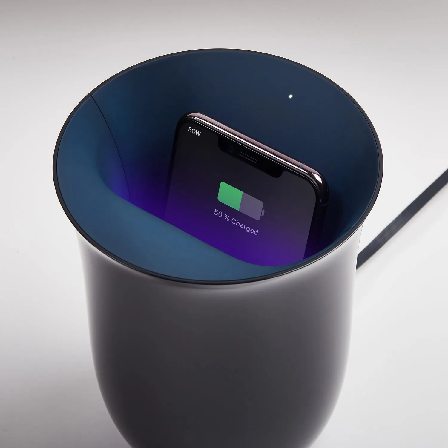 Lexon Oblio Wireless Charging Station with Built in UV Sanitizer