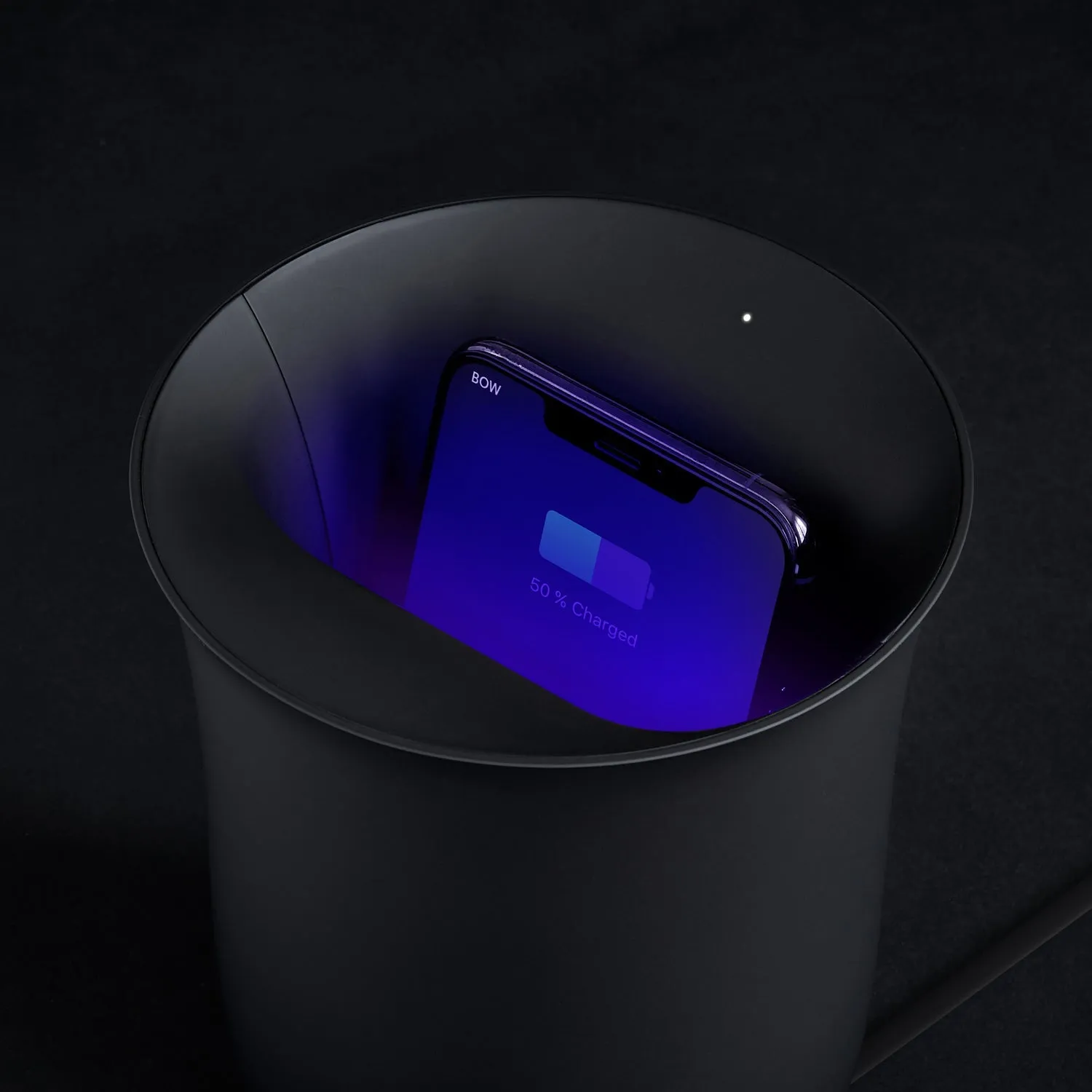 Lexon Oblio Wireless Charging Station with Built in UV Sanitizer