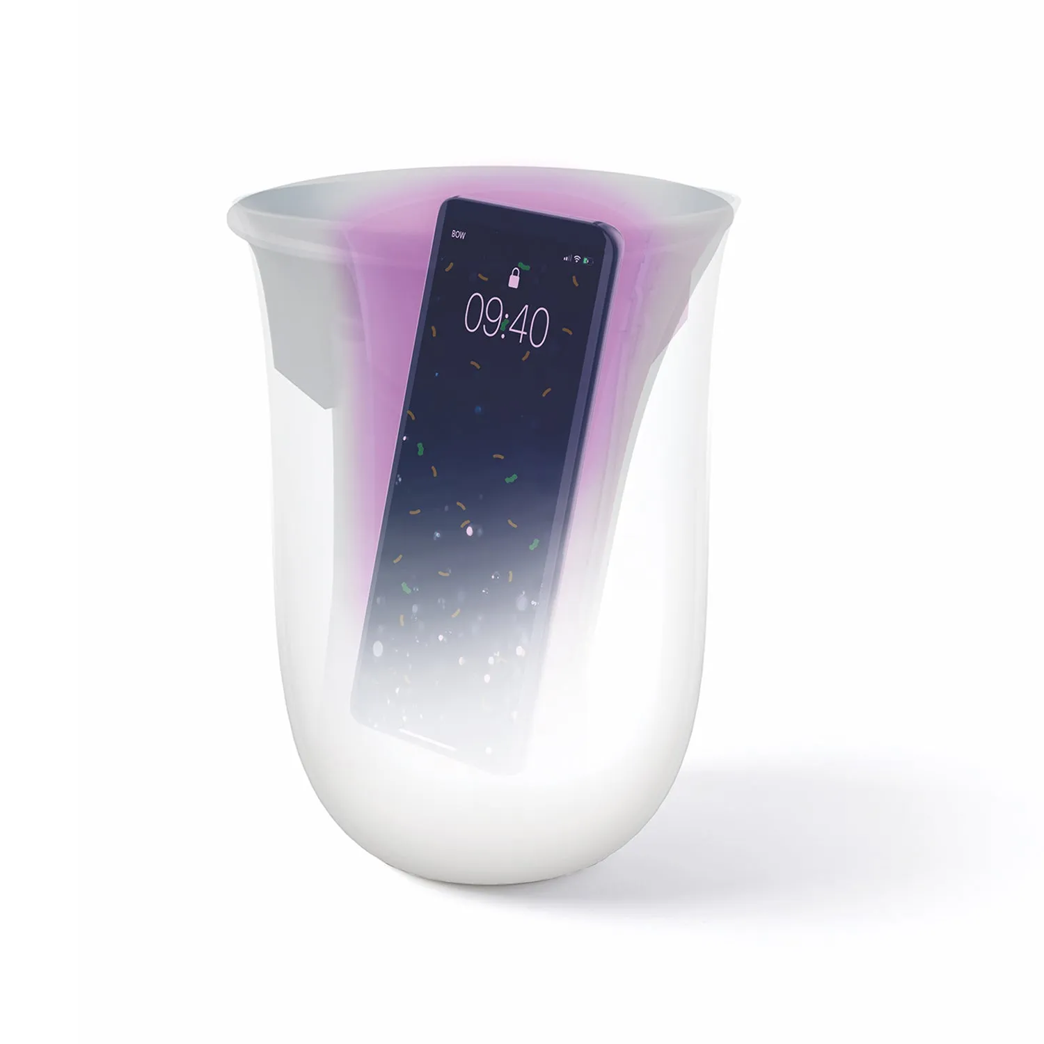 Lexon Oblio Wireless Charging Station with Built in UV Sanitizer