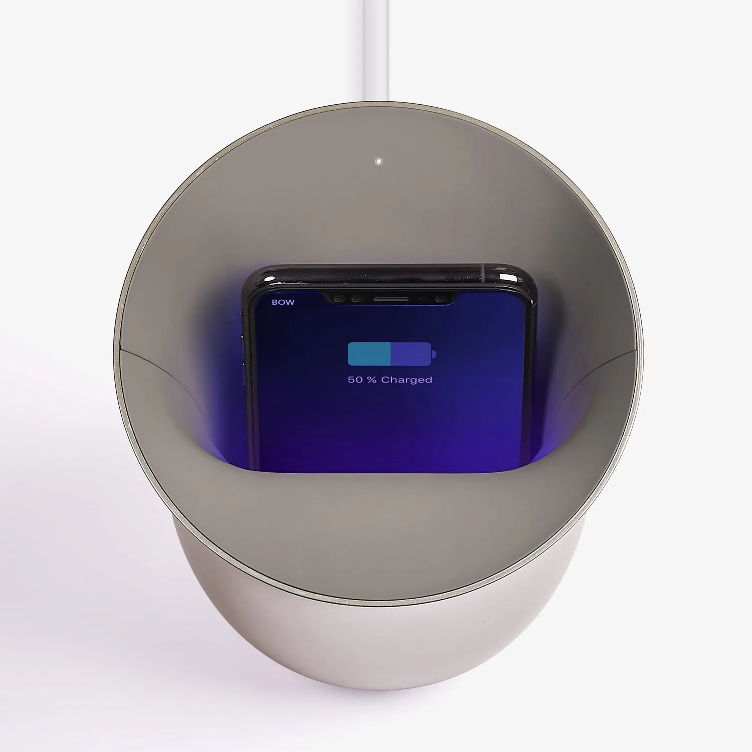 Lexon Oblio Wireless Charging Station with Built in UV Sanitizer