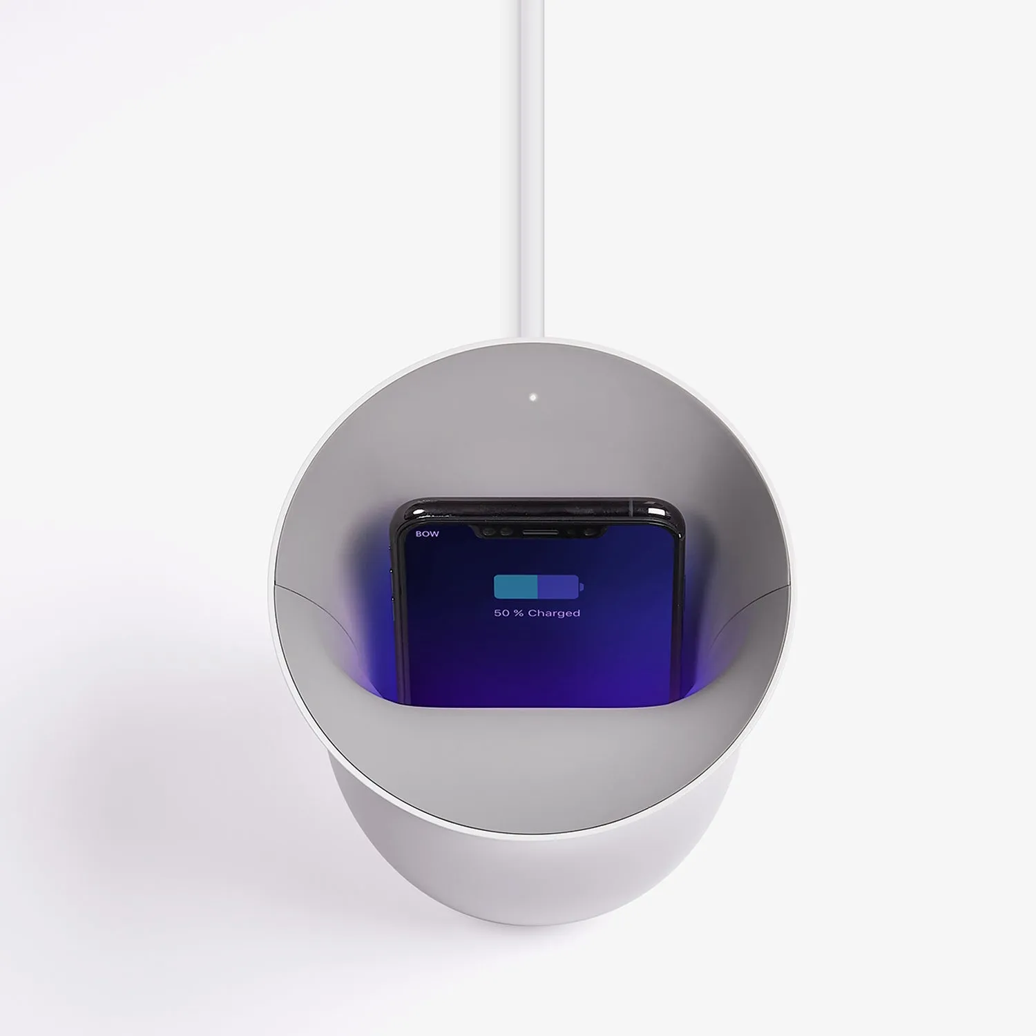 Lexon Oblio Wireless Charging Station with Built in UV Sanitizer