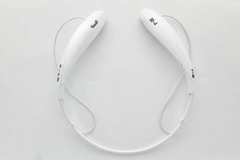 LG Tone HBS-800 Ultra Series Wireless Stereo Headset - White