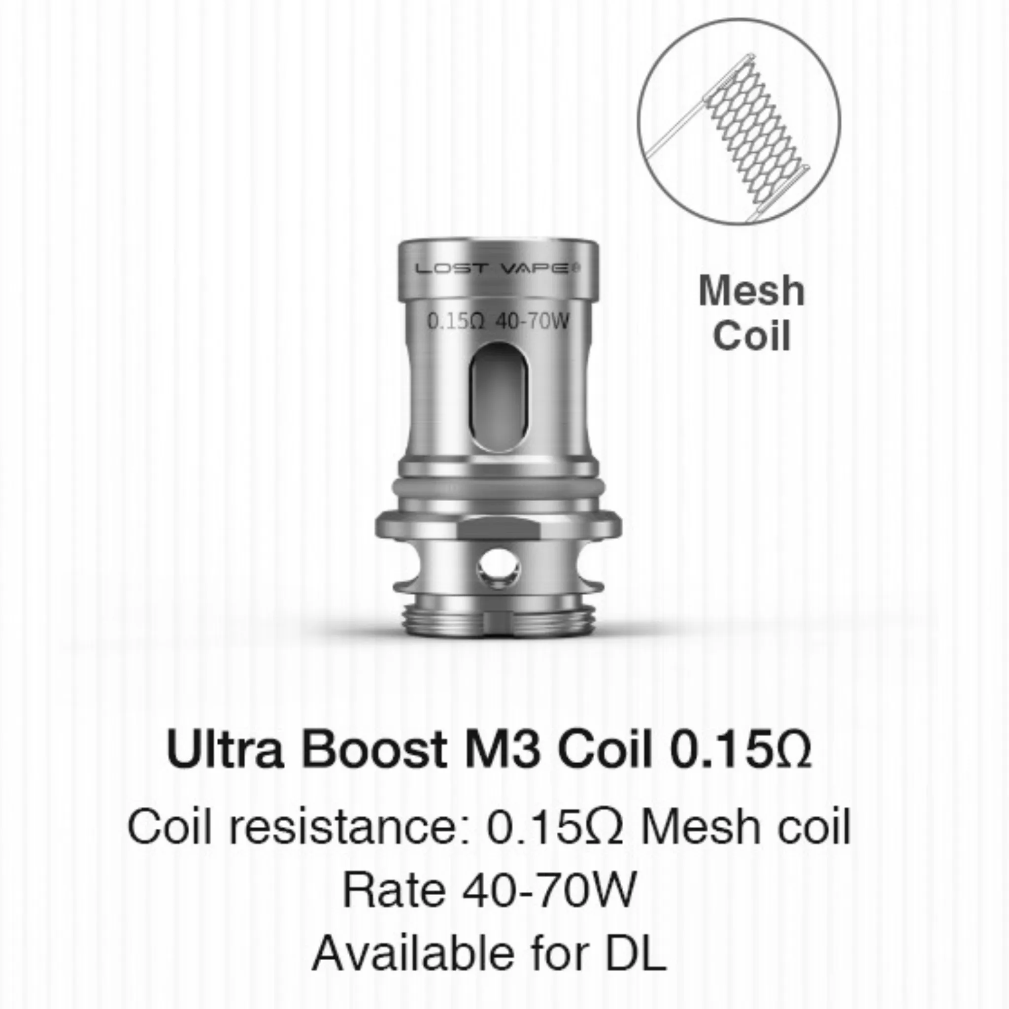 Lost Vape Ultra Boost Coils (5-Pack)