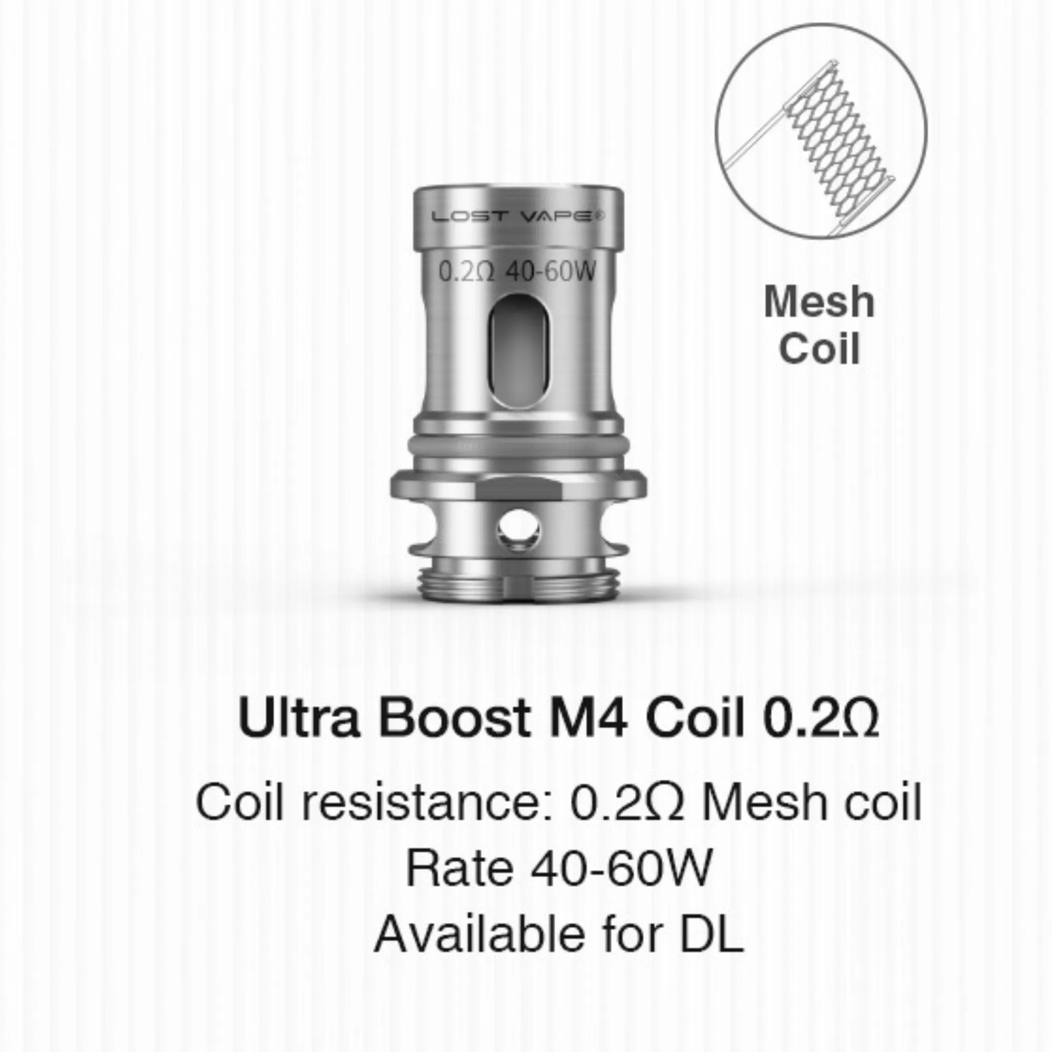 Lost Vape Ultra Boost Coils (5-Pack)