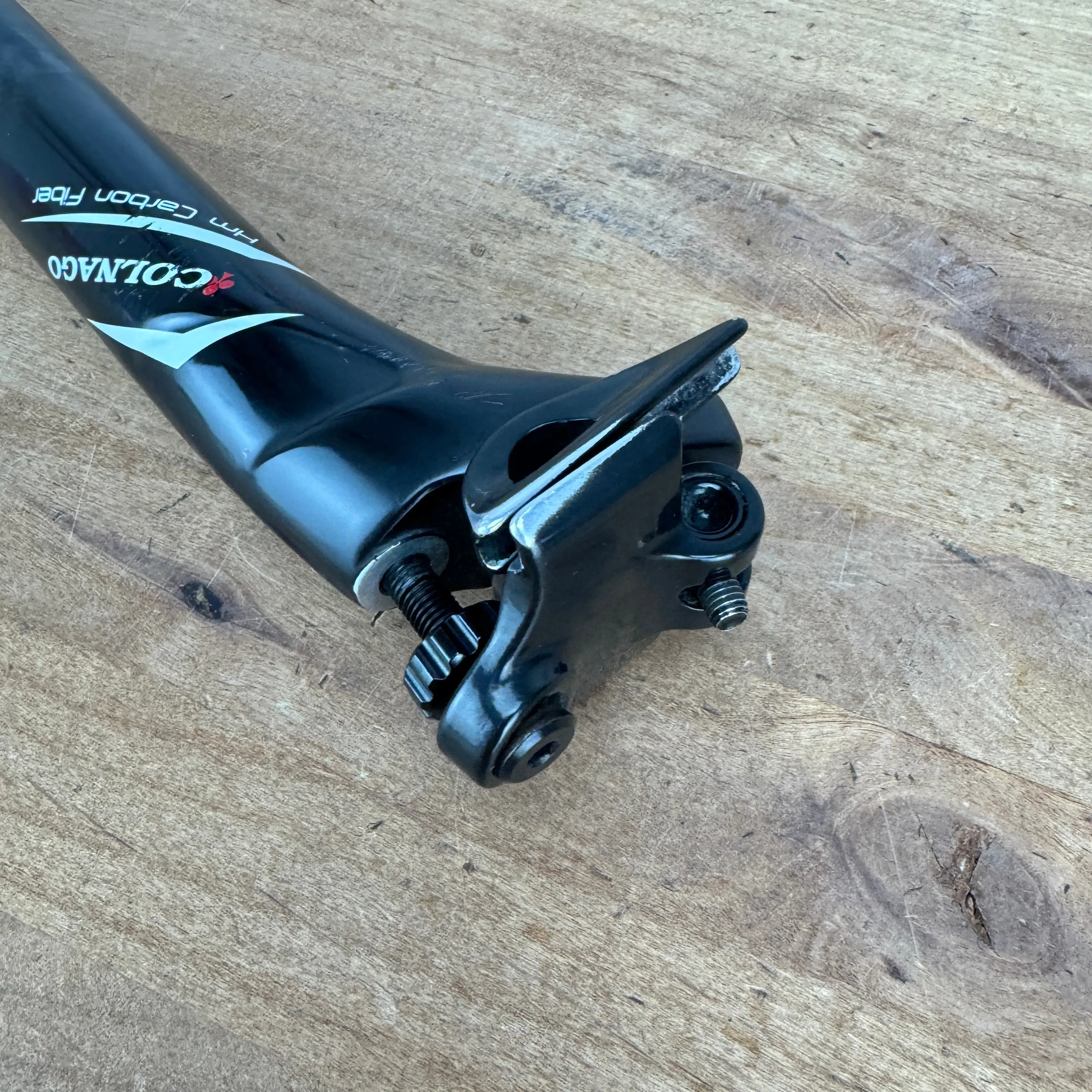 Low Mile! Colnago HM Carbon 31.6mm x 350mm Seatpost 20mm Setback 221g