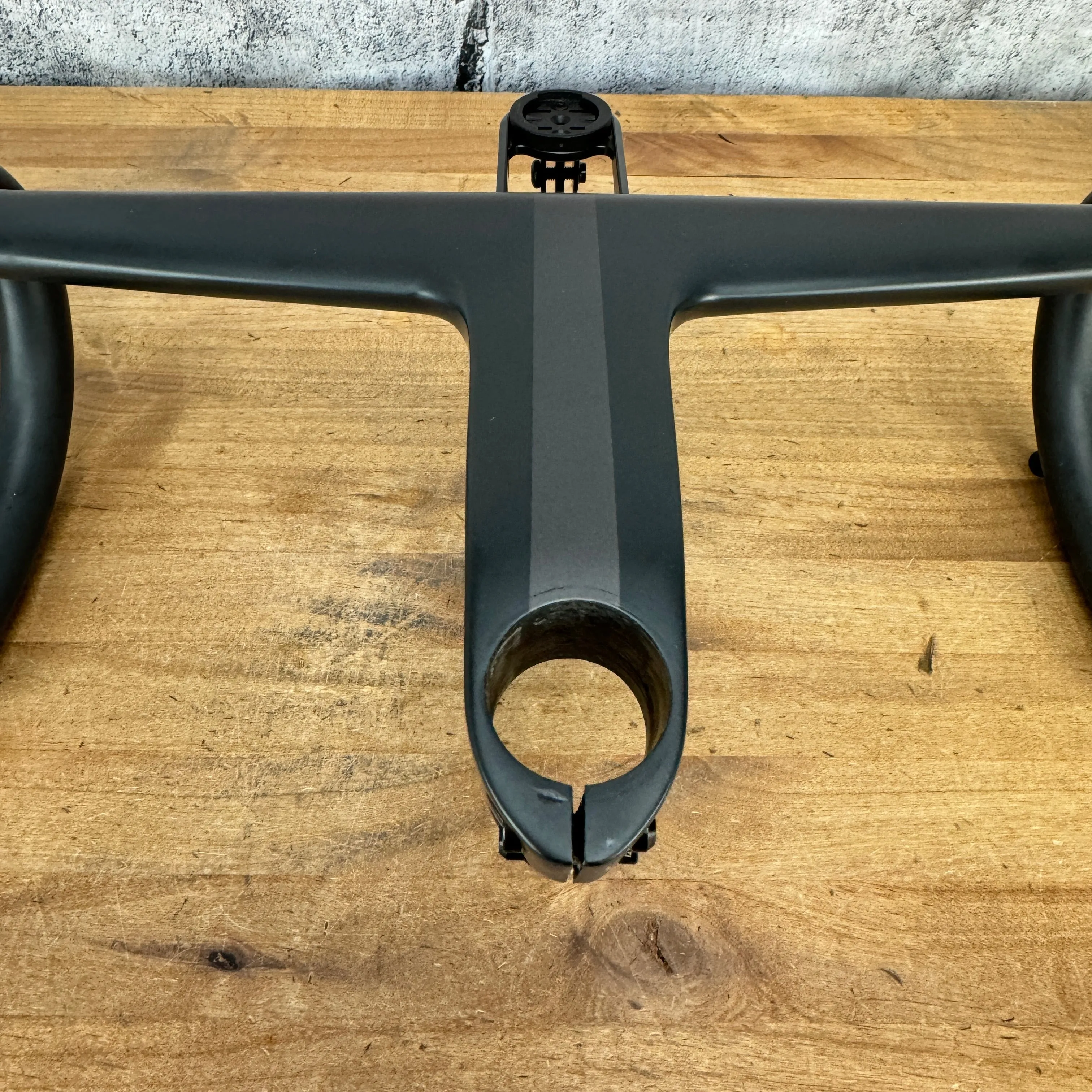 Low Mile Farsports F1s Carbon 120mm x 38cm Integrated Handlebar   Computer Mount