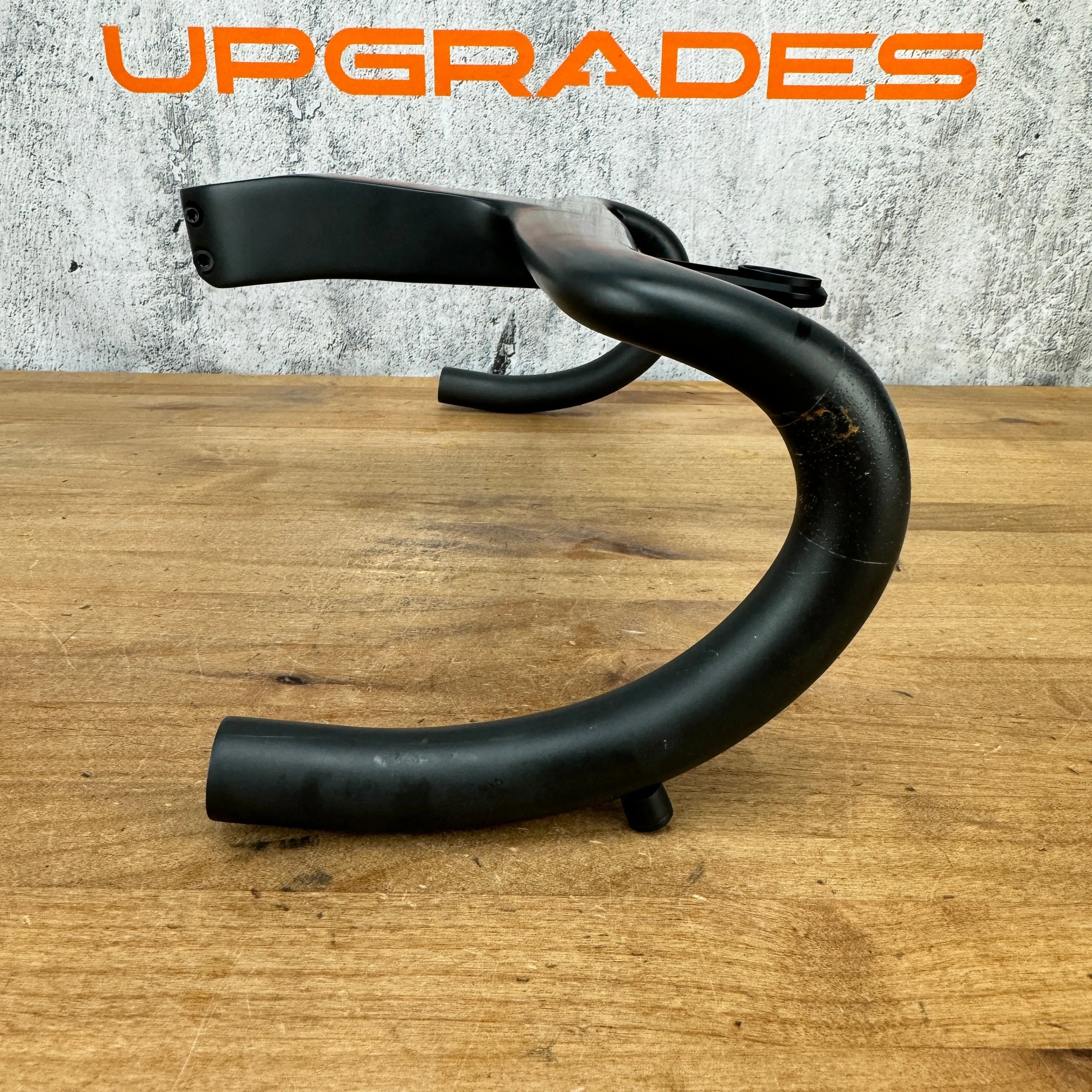 Low Mile Farsports F1s Carbon 120mm x 38cm Integrated Handlebar   Computer Mount