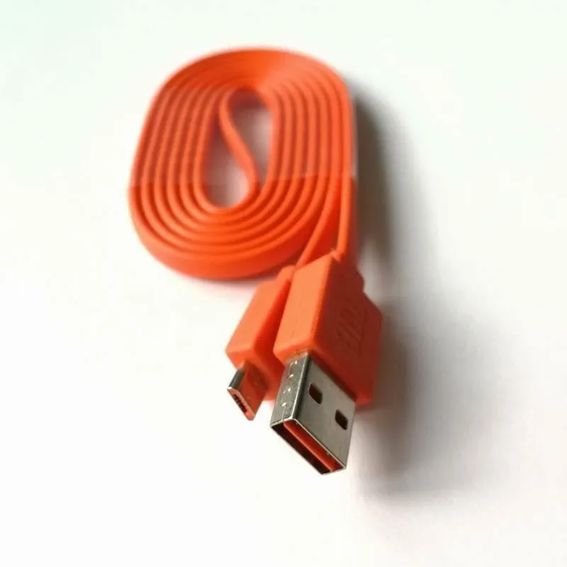 Micro USB Fast Charger Flat Cable for JBL Charge 2  Pulse2 GO T280BT Speaker