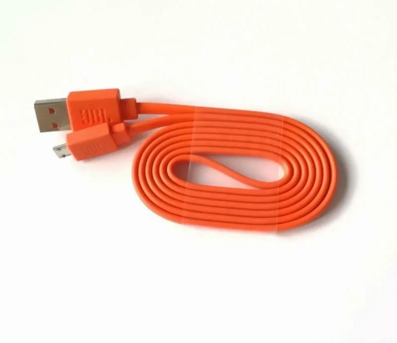 Micro USB Fast Charger Flat Cable for JBL Charge 2  Pulse2 GO T280BT Speaker